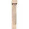 Ekena Millwork Traditional Block Smooth Bracket w/ Offset Brace, Douglas Fir, 5 1/2"W x 24"D x 32"H BKT0604X24X32TRA05SDF - alternate 3